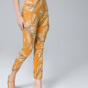White House Black Market Straight Crop Pedal Pusher Capri Pants Size 2P